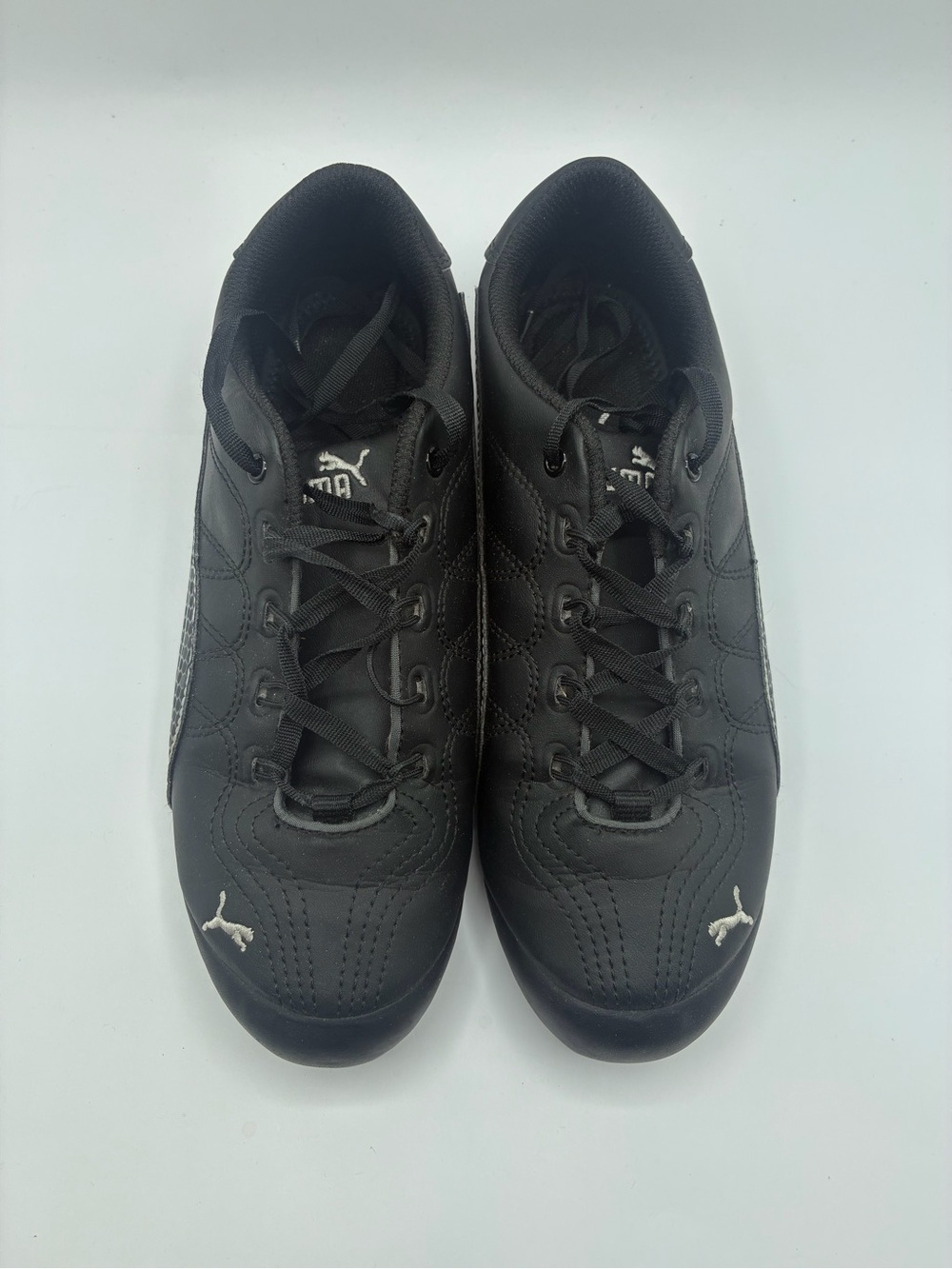 PUMA Womens Catch Soleil Lace Up Sneakers Shoes Casual - Black - Size 8